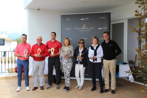 foto ganadores lady golf